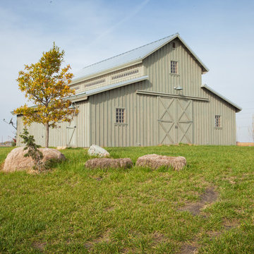 Gray Party Barn