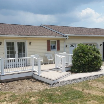 PVC decking / PVC railing
