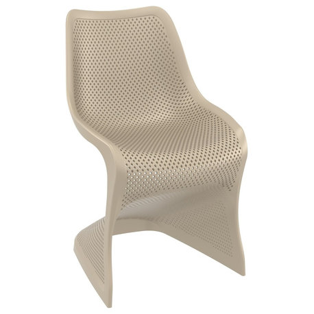 Compamia Bloom Outdoor Dining Chairs, Set of 2, Taupe