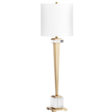 Statuette Table Lamp Brass
