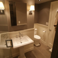 Trim in bathroom