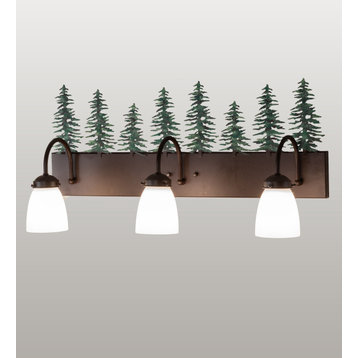 28 Wide Tall Pines 3 Light Vanity Light