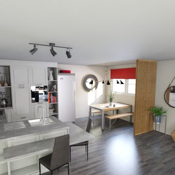 Kitchen & Dining Room Digital Design