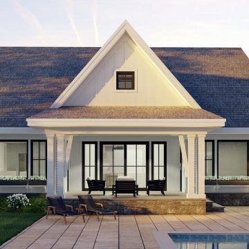 Middlebrook House Plan - Back