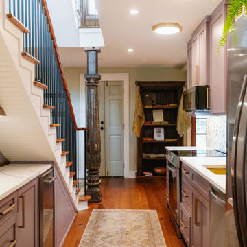 Secret Stairway Auxiliary Kitchen
