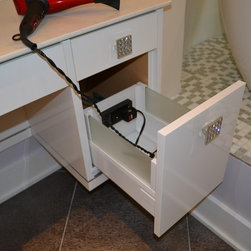 Integrated Electrical Drawer - Storage Cabinets