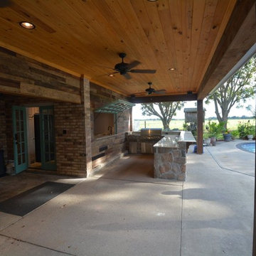 Rustic Outdoor Kitchen