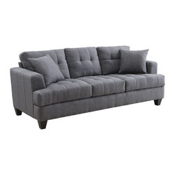 Samuel Sofa | Charcoal - Sofas
