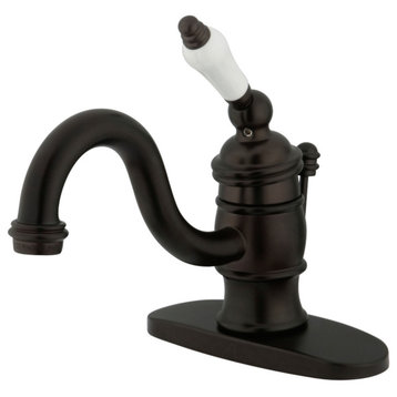 Kingston Brass Single-Handle Bathroom Faucet, Oil Rubbed Bronze