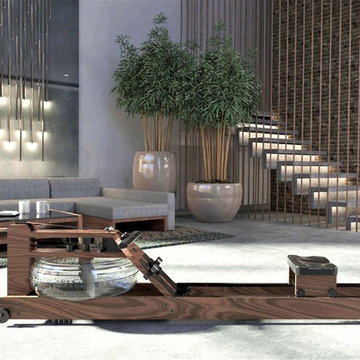 Visualisering af industriel NewYorker stue