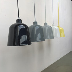 SILVIA Pendant lamp - Black, Slate Grey, Speckle Grey, White & Yellow - Pendant Lighting
