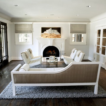 Modern Craftsman Formal Living Room