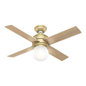 Alexis Led Ceiling Fan Aged Brass Finish Aged Brass