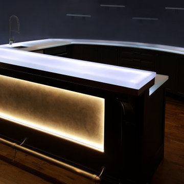 Glass Bar Tops