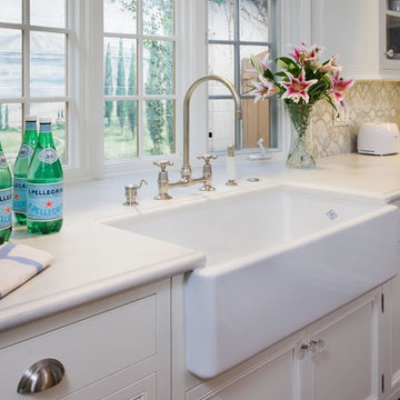 French Country Kitchen in an historic home.