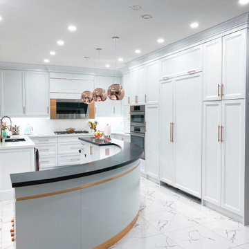 Kitchen with Chicago Series Door Design