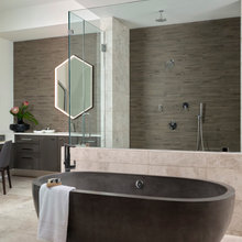 Painted  Master Bath