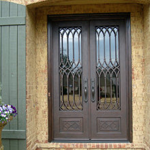 Ornamental Iron gates, fencing, railing