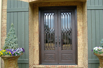 Photo of a mediterranean entryway in Other.