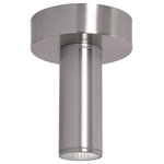 AFX Inc. - Beverly 1 Light Outdoor Ceiling Light, Satin Nickel - Illuminate your outdoor space with the Beverly Outdoor LED Pendant, expertly crafted from aluminum and glass for enduring durability. With integrated LED technology, this dimmable fixture offers both efficient lighting and ambiance control. Its wet location rating ensures suitability for various weather conditions, while the cylindrical shape and modern-transitional style combine to create a sleek and versatile lighting solution that enhances your outdoor decor.