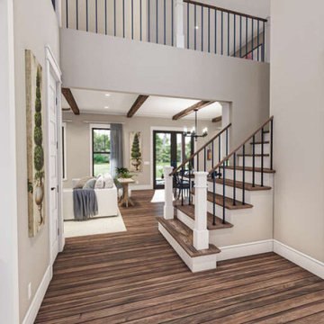 Exclusive Modern Farmhouse Plan 009-00311