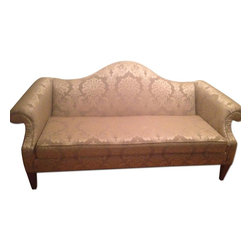 Ethan Allen Natural Colored Hepburn Sofa - Sofas