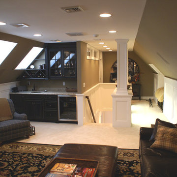 Walk Up Finished Attic Space in New Jersey