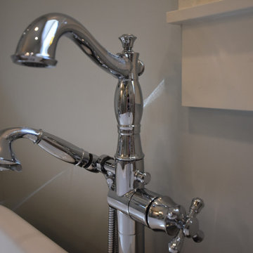 Transitional Kitchen, Master and Guest Bath Update in Historical Denver Square