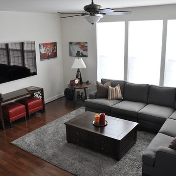 Masculine and Sophisticated Townhouse