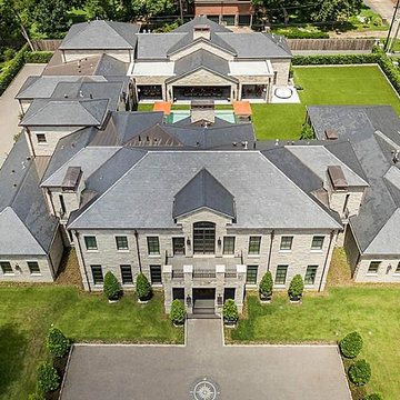 Slate roofing