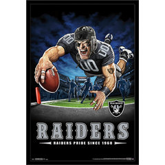 NFL - Oakland Raiders 8'x10' Rug