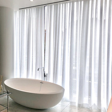 520 West 28st – Pinch Pleat Sheers and Shades