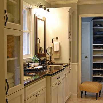 Wedgewood Master Bath Merges with Small Bedroom
