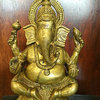 Lord Ganesha Sculpture Hindu Ganesh Brass Statues- God of Success