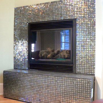 Iridescent Glass Tile Ideas