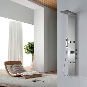 Riviera 59 Inch All-in-One Shower Panel