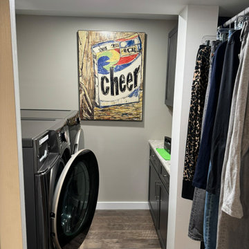 Compact laundry room
