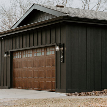 James Hardie Shou Sugi Ban Black Siding