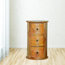 Slim Drum Chest of 3 Drawers