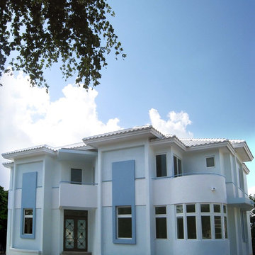 FINK RESIDENCE - FRONT ELEVATION