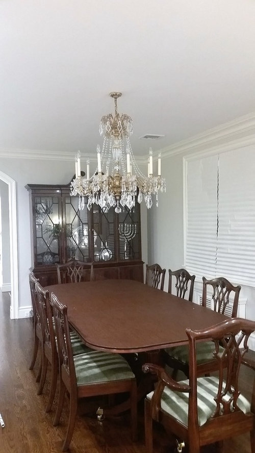 Chandelier Size And Height Okay For My Room, Can A Dining Room Chandelier Be Too Big