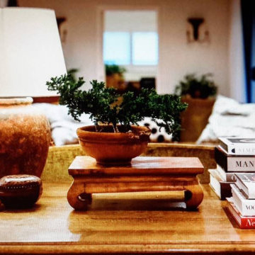 tabletop vignette