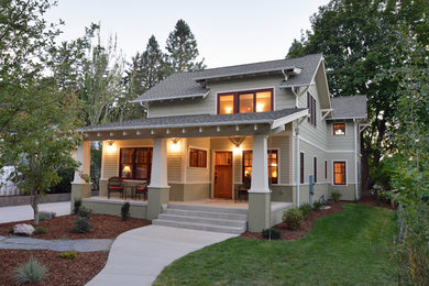 Arts and crafts exterior home photo in Other