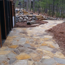 Fire pit/landscaping
