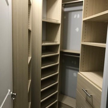 Chic Custom Wooden Small Reach-In Closet Transformation