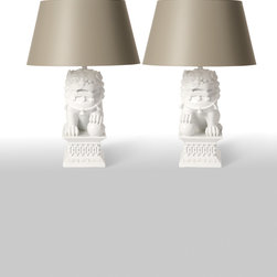 Foo Dogs - Table Lamps