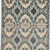 Handmade Multi Colored Oriental Ikat Rug Without Borders 6x9.08