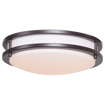 Solero LED Flush Mount Ceiling Light, 12"