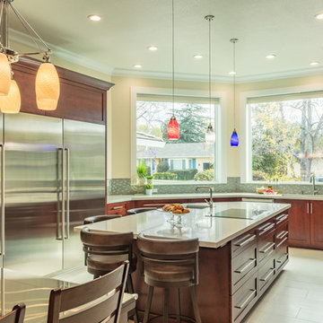 Large Transitional Home Remodel