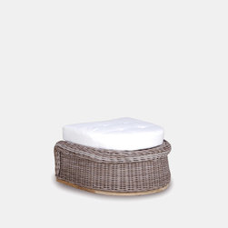 Wintons Teak Engla Ottoman - Outdoor Footstools And Ottomans
